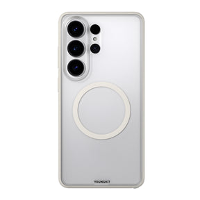Galaxy S26 Ultra Kılıf M-safe Şarj Özellikli Youngkit Clear Serisi Kapak