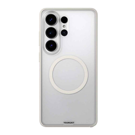 Galaxy S26 Ultra Kılıf M-safe Şarj Özellikli Youngkit Clear Serisi Kapak