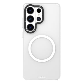 Galaxy S26 Ultra Kılıf M-safe Şarj Özellikli Youngkit Hidden Sand Serisi Kapak