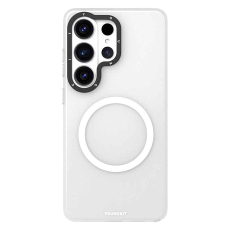 Galaxy S26 Ultra Kılıf M-safe Şarj Özellikli Youngkit Hidden Sand Serisi Kapak