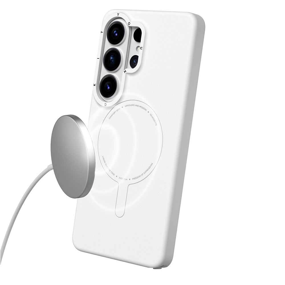 Galaxy S26 Ultra Kılıf M-Safe Şarj Özellikli Youngkit Morandi Serisi Kapak