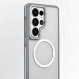 Galaxy S26 Ultra Kılıf M-safe Şarj Özellikli Youngkit Rock Sand Serisi Kapak