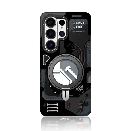 Galaxy S26 Ultra Kılıf M-safe Şarj Özellikli Youngkit Starship Serisi Kapak