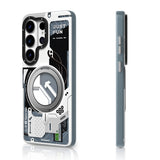 Galaxy S26 Ultra Kılıf M-safe Şarj Özellikli Youngkit Starship Serisi Kapak