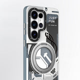 Galaxy S26 Ultra Kılıf M-safe Şarj Özellikli Youngkit Starship Serisi Kapak