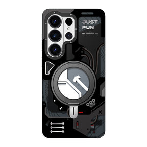 Galaxy S26 Ultra Kılıf M-safe Şarj Özellikli Youngkit Starship Serisi Kapak