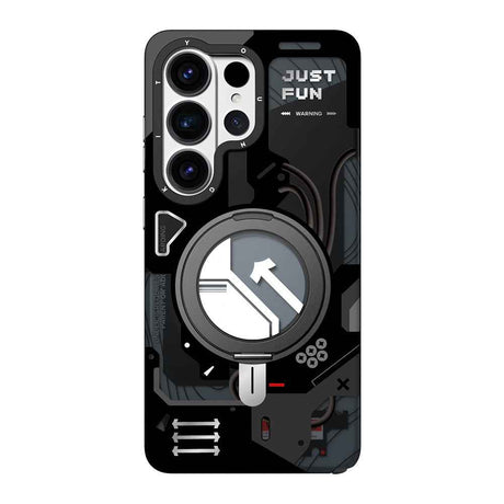 Galaxy S26 Ultra Kılıf M-safe Şarj Özellikli Youngkit Starship Serisi Kapak