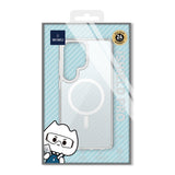 Galaxy S26 Ultra Kılıf Wiwu MCC-101 iShield Pro Serisi M-safe Şarj Özellikli Crystal Sert PC Kapak