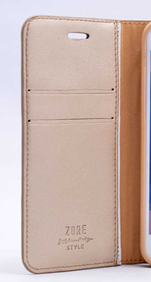 Galaxy S7 Kılıf Zore New Delüxe Kapaklı Standlı Kılıf