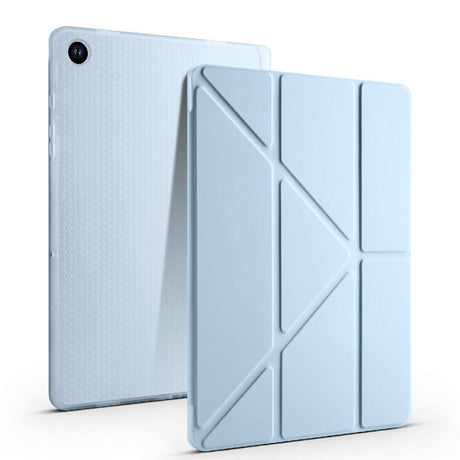 Galaxy Tab A11 Kılıf Zore Tri Folding Kalem Bölmeli Standlı Kılıf