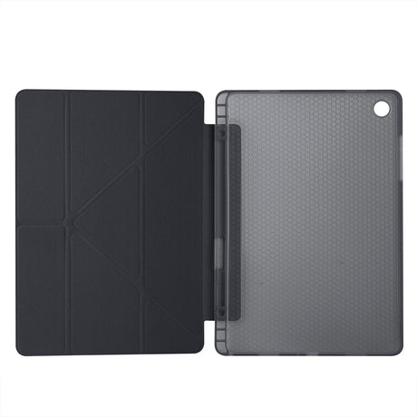 Galaxy Tab A11 Plus Kılıf Zore Tri Folding Kalem Bölmeli Standlı Kılıf