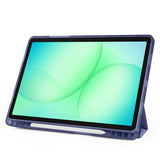 Galaxy Tab A11 Plus Kılıf Zore Tri Folding Kalem Bölmeli Standlı Kılıf