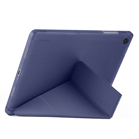 Galaxy Tab A11 Plus Kılıf Zore Tri Folding Kalem Bölmeli Standlı Kılıf