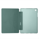 Galaxy Tab A11 Plus Kılıf Zore Tri Folding Kalem Bölmeli Standlı Kılıf