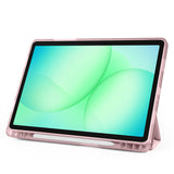 Galaxy Tab A11 Plus Kılıf Zore Tri Folding Kalem Bölmeli Standlı Kılıf