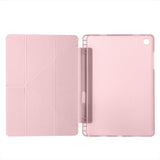 Galaxy Tab A11 Plus Kılıf Zore Tri Folding Kalem Bölmeli Standlı Kılıf