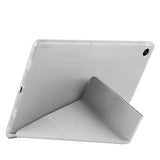 Galaxy Tab A9 Plus Kılıf Zore Tri Folding Kalem Bölmeli Standlı Kılıf
