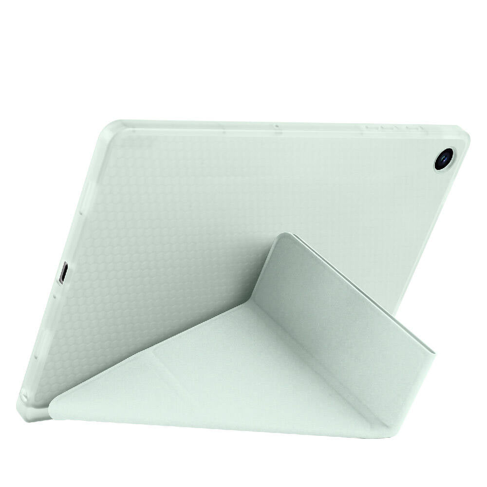 Galaxy Tab A9 Plus Kılıf Zore Tri Folding Kalem Bölmeli Standlı Kılıf