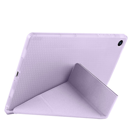 Galaxy Tab A9 Plus Kılıf Zore Tri Folding Kalem Bölmeli Standlı Kılıf