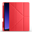 Galaxy Tab S10 FE Kılıf Zore Tri Folding Kalem Bölmeli Standlı Kılıf