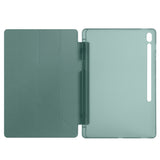Galaxy Tab S10 FE Plus Kılıf Zore Tri Folding Kalem Bölmeli Standlı Kılıf