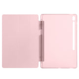 Galaxy Tab S10 FE Plus Kılıf Zore Tri Folding Kalem Bölmeli Standlı Kılıf
