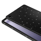 Galaxy Tab S10 FE Simli Parlak Görünümlü Zore Tablet Koton Kılıf