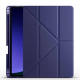 Galaxy Tab S10 Lite Kılıf Zore Tri Folding Kalem Bölmeli Standlı Kılıf
