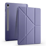 Galaxy Tab S10 Lite Kılıf Zore Tri Folding Kalem Bölmeli Standlı Kılıf