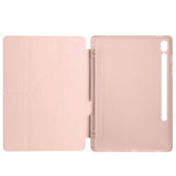 Galaxy Tab S10 Lite Kılıf Zore Tri Folding Kalem Bölmeli Standlı Kılıf