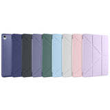 Galaxy Tab S11 Kılıf Zore Tri Folding Kalem Bölmeli Standlı Kılıf