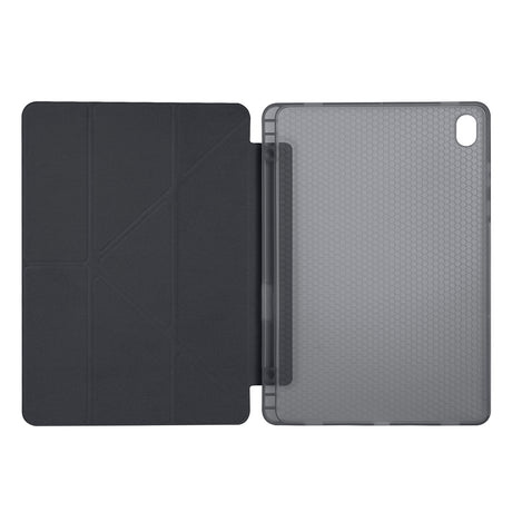 Galaxy Tab S11 Kılıf Zore Tri Folding Kalem Bölmeli Standlı Kılıf