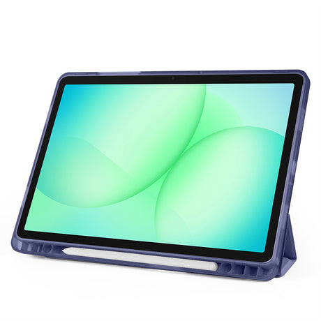 Galaxy Tab S11 Kılıf Zore Tri Folding Kalem Bölmeli Standlı Kılıf