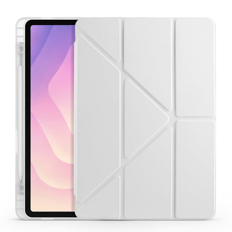 Galaxy Tab S11 Kılıf Zore Tri Folding Kalem Bölmeli Standlı Kılıf