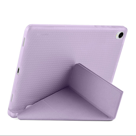 Galaxy Tab S11 Kılıf Zore Tri Folding Kalem Bölmeli Standlı Kılıf