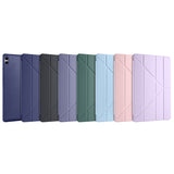 Galaxy Tab S11 Ultra Kılıf Zore Tri Folding Kalem Bölmeli Standlı Kılıf