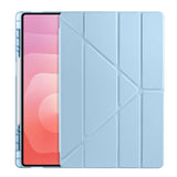 Galaxy Tab S11 Ultra Kılıf Zore Tri Folding Kalem Bölmeli Standlı Kılıf