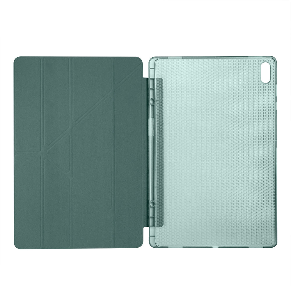 Galaxy Tab S11 Ultra Kılıf Zore Tri Folding Kalem Bölmeli Standlı Kılıf