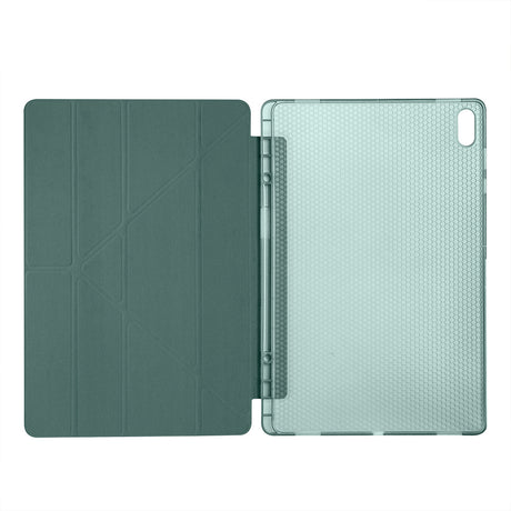 Galaxy Tab S11 Ultra Kılıf Zore Tri Folding Kalem Bölmeli Standlı Kılıf