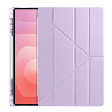 Galaxy Tab S11 Ultra Kılıf Zore Tri Folding Kalem Bölmeli Standlı Kılıf