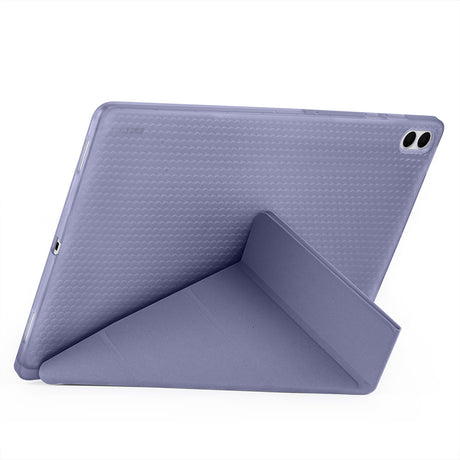 Galaxy Tab S11 Ultra Kılıf Zore Tri Folding Kalem Bölmeli Standlı Kılıf