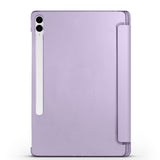 Galaxy Tab S9 FE Plus Zore Smart Cover Kalem Bölmeli Standlı 1-1 Kılıf