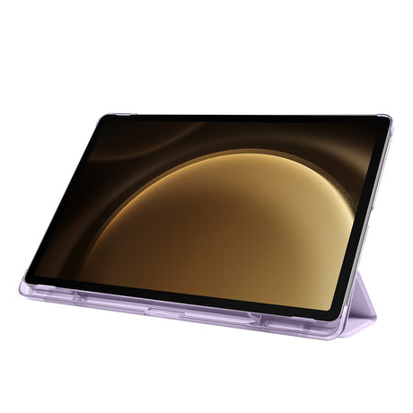 Galaxy Tab S9 FE Plus Zore Smart Cover Kalem Bölmeli Standlı 1-1 Kılıf