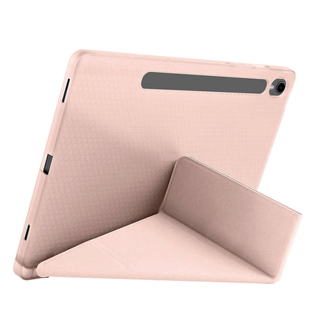 Galaxy Tab S9 Kılıf Zore Tri Folding Kalem Bölmeli Standlı Kılıf