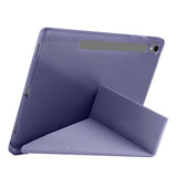 Galaxy Tab S9 Kılıf Zore Tri Folding Kalem Bölmeli Standlı Kılıf