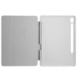 Galaxy Tab S9 Kılıf Zore Tri Folding Kalem Bölmeli Standlı Kılıf