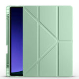 Galaxy Tab S9 Kılıf Zore Tri Folding Kalem Bölmeli Standlı Kılıf