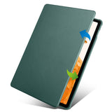 Galaxy Tab S9 Plus Kılıf Zore Termik Kalem Bölmeli Dönebilen Standlı Kılıf