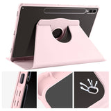 Galaxy Tab S9 Plus Kılıf Zore Termik Kalem Bölmeli Dönebilen Standlı Kılıf