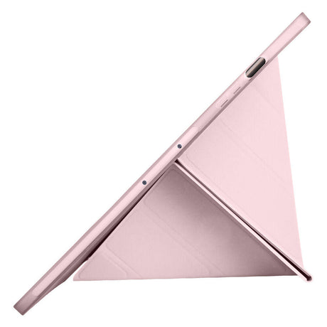 Galaxy Tab S9 Plus Kılıf Zore Tri Folding Kalem Bölmeli Standlı Kılıf